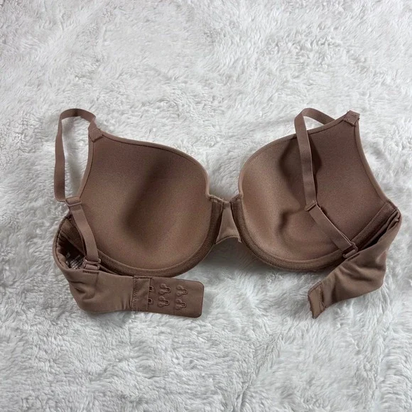 SKIMS Fits Everybody T-Shirt Bra Brown Underwire Size 30D RN158973 NWOT - Picture 7 of 10